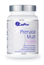 CanPrev CANADIAN - Women's Prenatal Multi Vitamin 1000mcg Folate (120 caps)