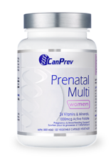 CanPrev Women's Multivitamin - Prenatal Multi Women 1000mcg Folate (120 caps)