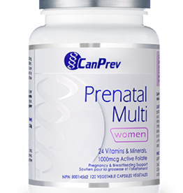 CanPrev CANADIAN - Women's Prenatal Multi Vitamin 1000mcg Folate (120 caps)
