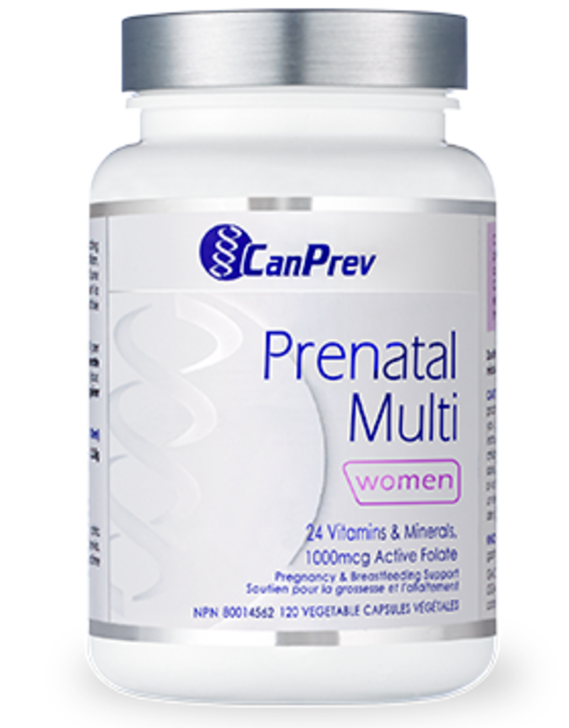 CanPrev Women's Multivitamin - Prenatal Multi Women 1000mcg Folate (120 caps)