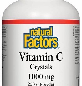 Natural Factors Vitamin C - Crystals 1000mg Powder (250g)