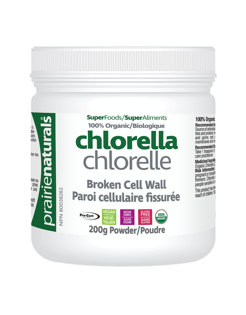 Chlorella - Powder, Organic (200g)