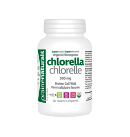 CANADIAN - Chlorella - Organic 500mg (180 tabs)