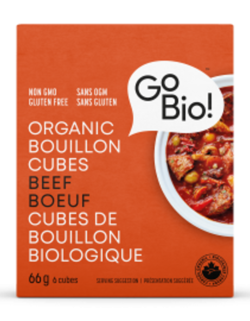 CANADIAN - Organic Beef Bouillon Cubes (6 cubes)