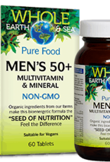 Men's Multivitamin - 50+ Whole Earth (60 tabs)
