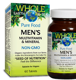 Men's Multivitamin - Whole Earth (60 tabs)