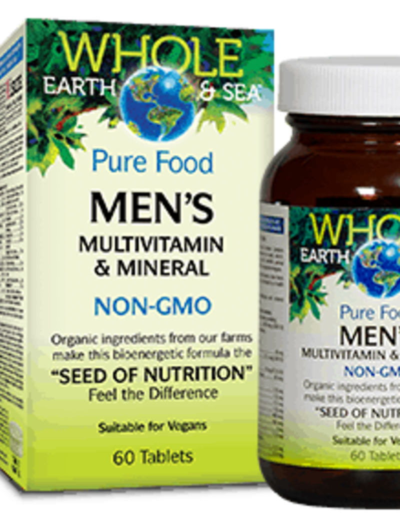 CANADIAN - Men's Multivitamin - Whole Earth (60 tabs)