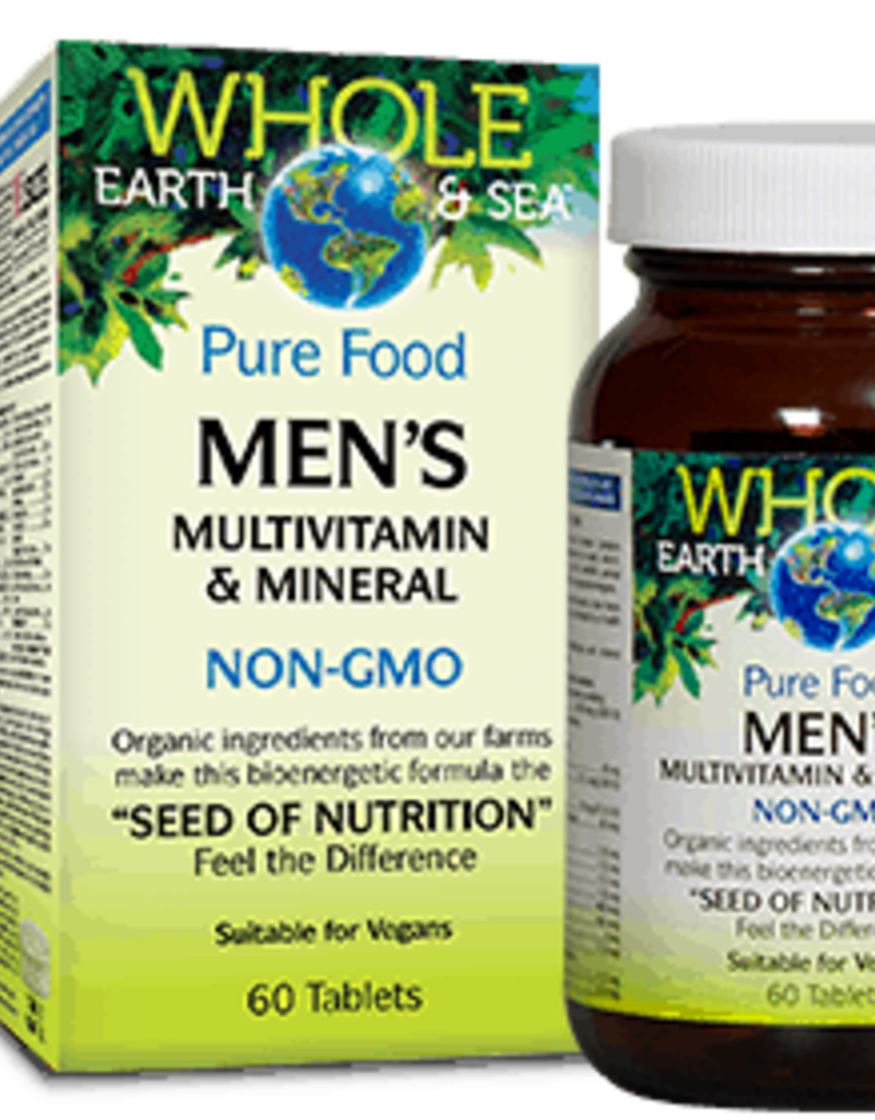 Men's Multivitamin - Whole Earth (60 tabs)