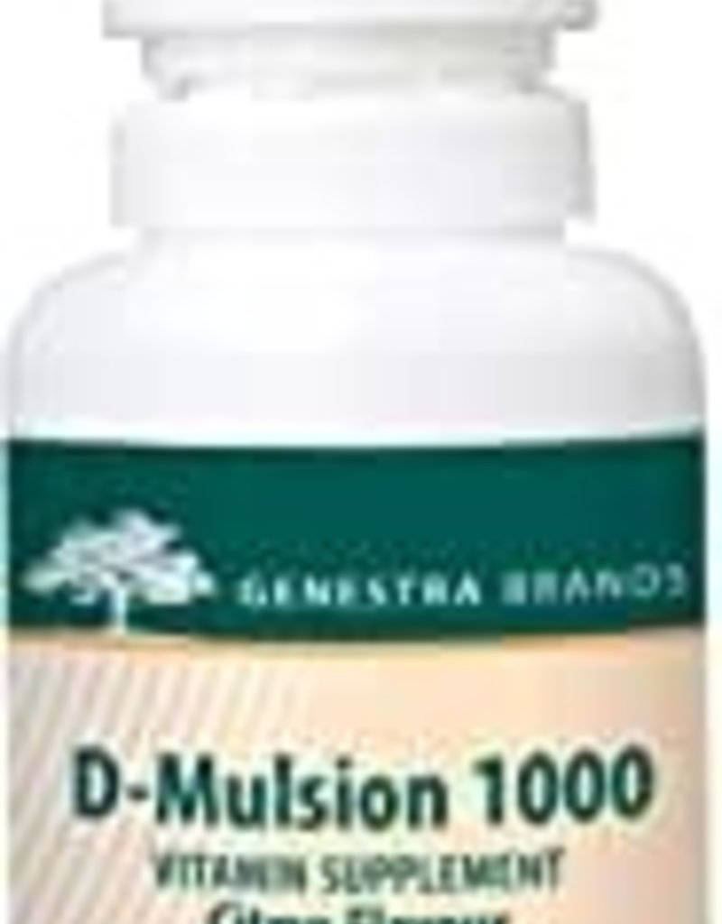 Genestra Vitamin D - D-Mulsion 1000 - Lemon (30mL)
