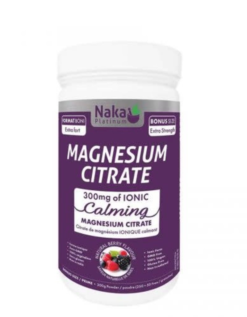 Naka Magnesium - Citrate - Natural Berry (600g)