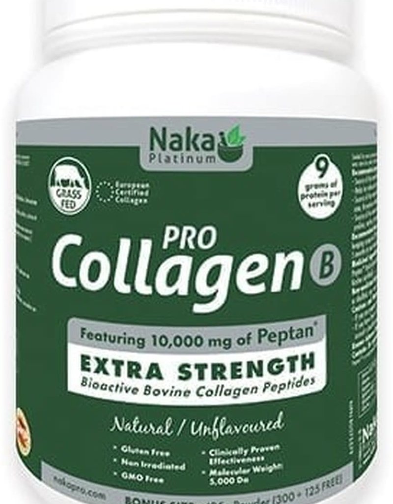 Naka CANADIAN - Collagen - PRO Bovine - 10000mg Peptan Powder (425g)