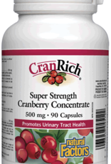 Natural Factors CANADIAN  - Cranberry Concentrate - Super Strength 500mg (90 caps)