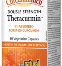 Natural Factors Curcumin - Double Strength Theracurmin (30 CAPSULES)