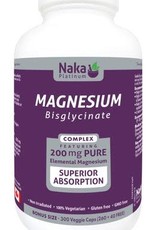 Naka Magnesium - Bis-Glycinate 200mg (300 caps)