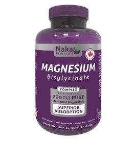 Naka Magnesium - Bis-Glycinate 200mg (150 caps)