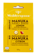 Lozenges - Organic Manuka Honey Drops - Lemon with Bee Propolis (120g)