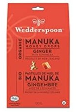 Lozenges - Organic Manuka Honey Drops - Ginger with Echinacea (120g)