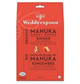 Lozenges - Organic Manuka Honey Drops - Ginger with Echinacea (120g)