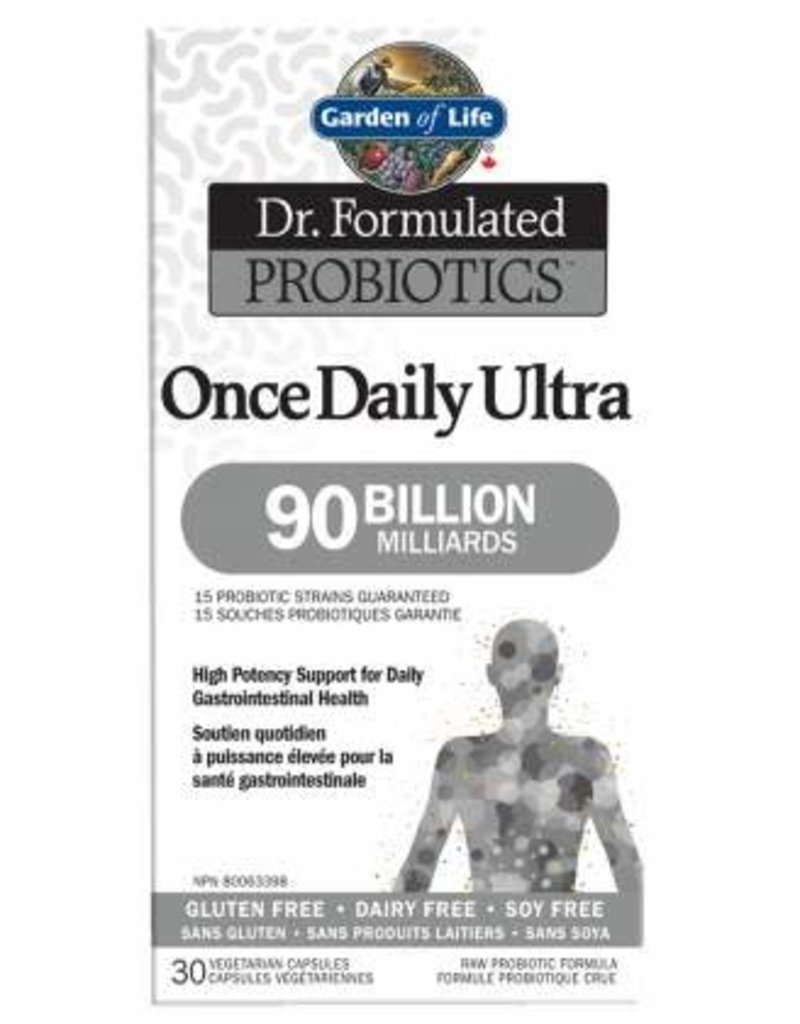 Garden Of Life Probiotics - Once Daily Ultra - 90 Billion CFU (30 caps)
