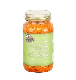 Kimchi-Style Sauerkraut - Naturally Fermented - Spicy (750mL)