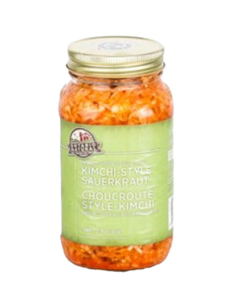 Kimchi-Style Sauerkraut - Naturally Fermented - Spicy (750mL)