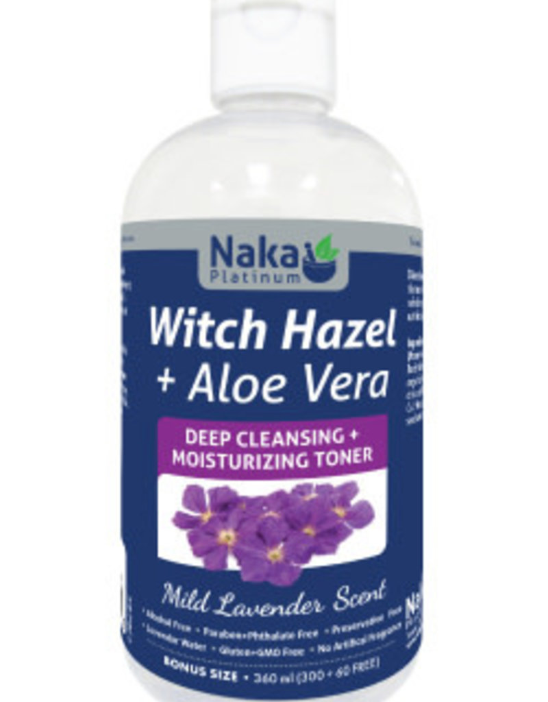Naka CANADIAN - Toner - Witch Hazel + Aloe Vera - Lavender (360mL)