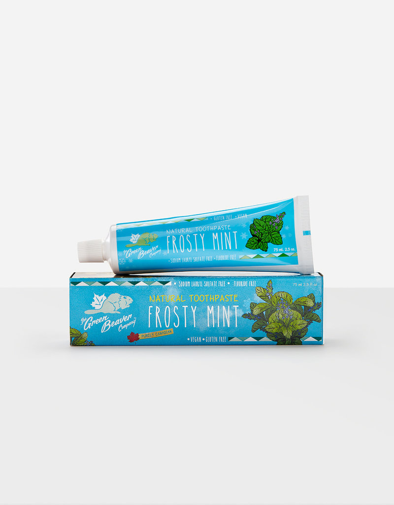 CANADIAN - Toothpaste - Natural - Frosty Mint (75mL)