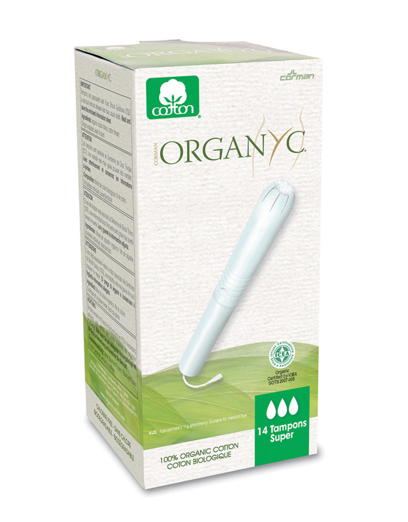 Tampons - Organ(y)c - with Applicator - Super (14 count)