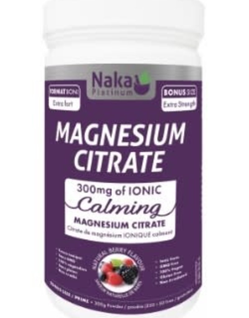 Naka CANADIAN - Magnesium - Citrate - Natural Berry (300g)