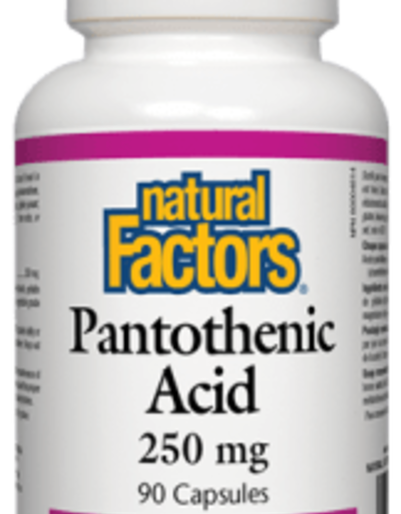 Natural Factors Pantothenic Acid 250mg (90caps)