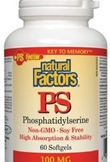 Natural Factors CANADIAN - Phosphatidylserine - (PS) 100mg (60 caps)