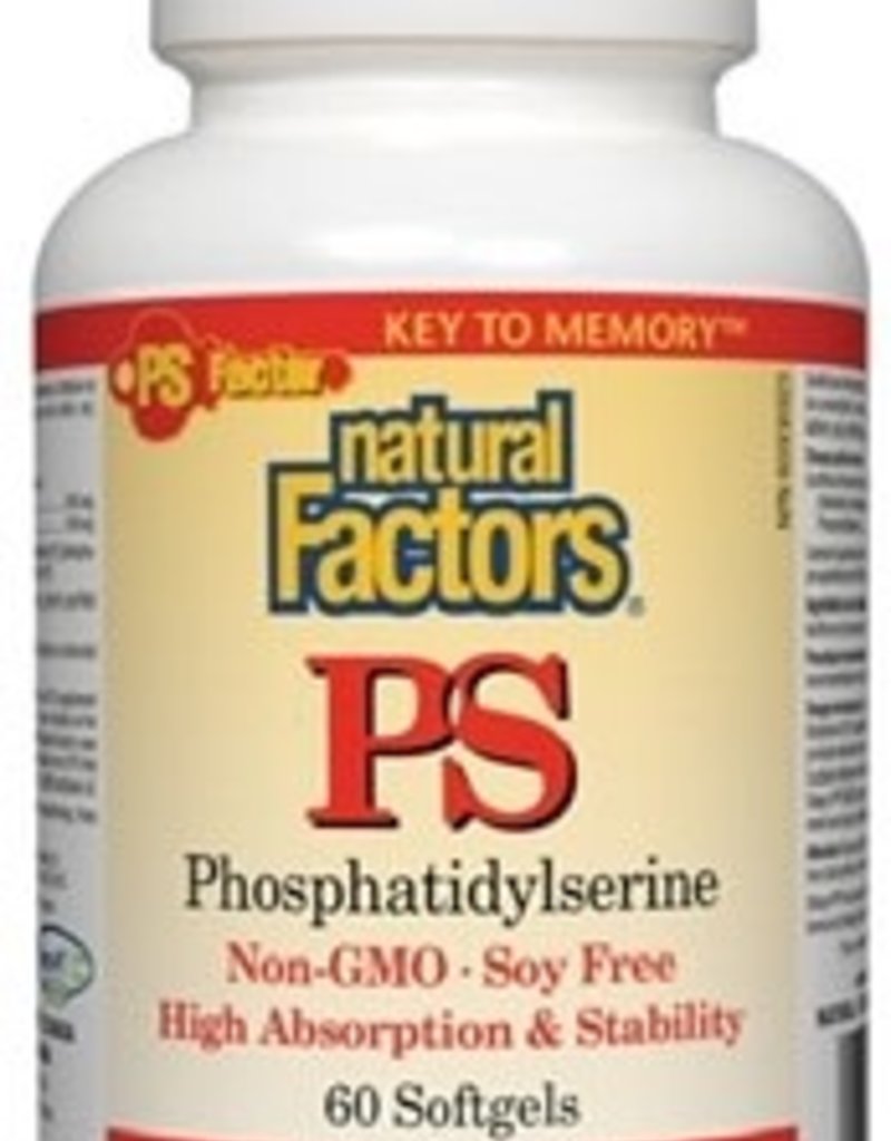 Natural Factors CANADIAN - Phosphatidylserine - (PS) 100mg (60 caps)