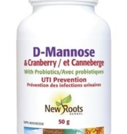 CANADIAN - D-Mannose & Cranberry UTI Prevention (50g)