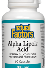 Natural Factors CANADIAN - Alpha-Lipoic Acid 200mg (60 caps)