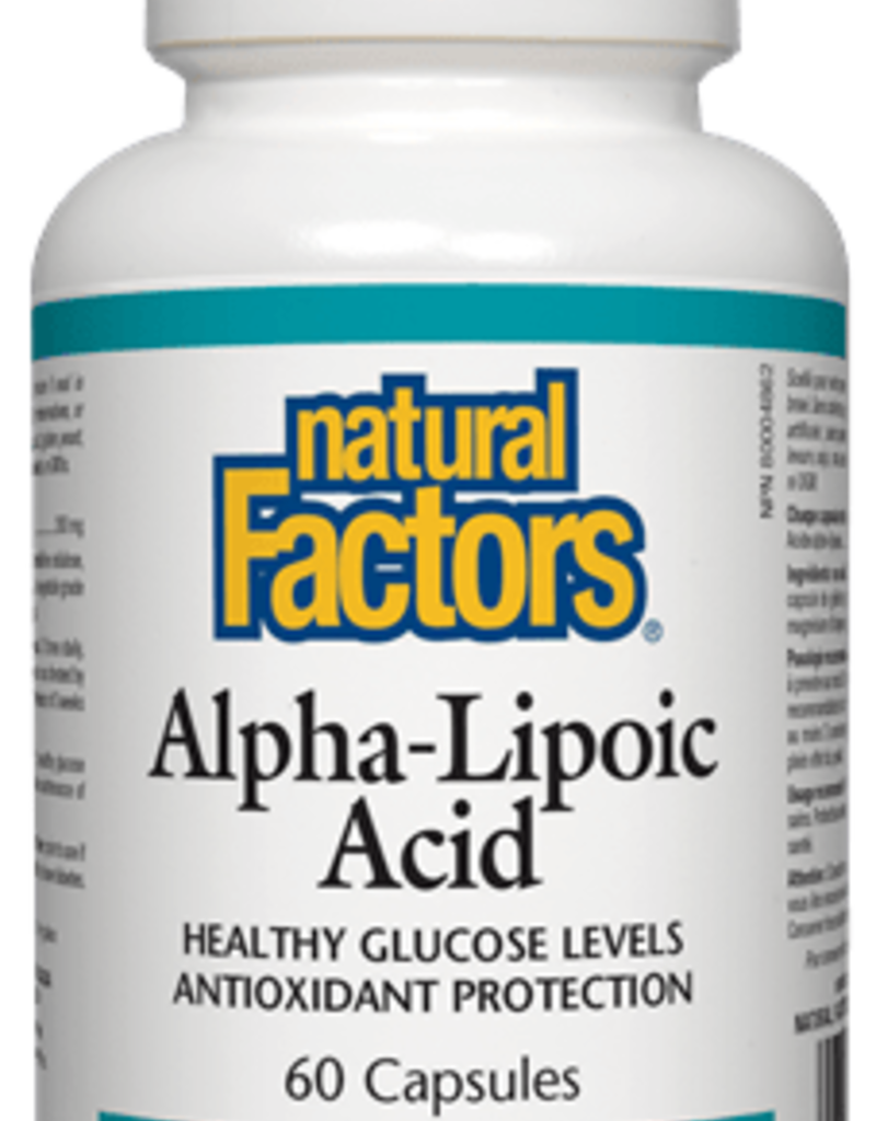 Natural Factors CANADIAN - Alpha-Lipoic Acid 200mg (60 caps)