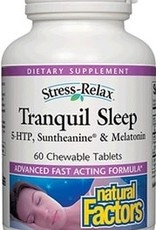 Natural Factors CANADIAN - Sleep Support - Tranquil Sleep - Tropical Fruit (60Chew)