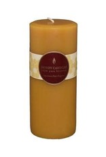 Candle - 7" Pillar Natural 100% Pure Beeswax