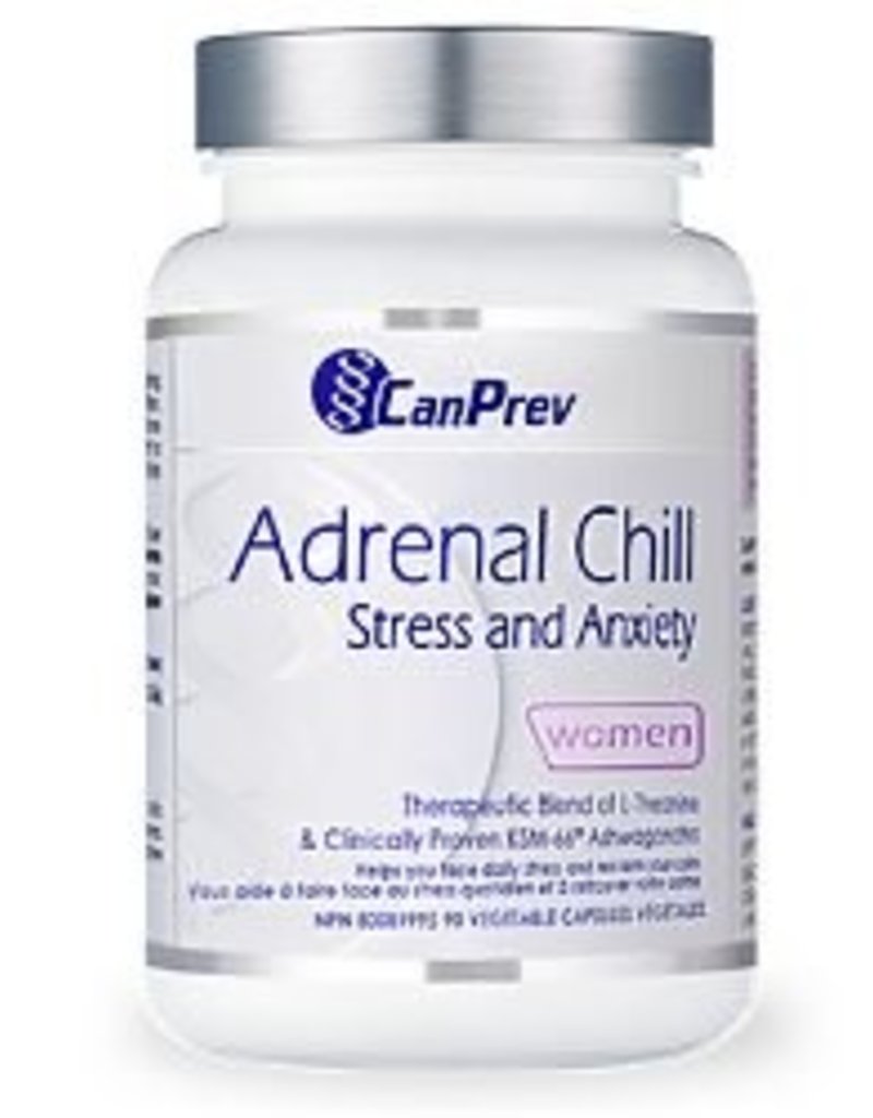 CanPrev CANADIAN - Adrenal Chill - Women's - Stress and Anxiety (90 caps)