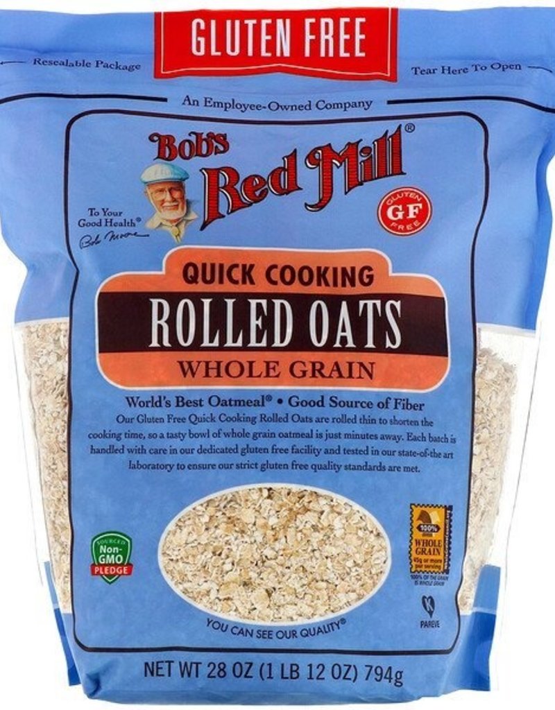 Oats - Organic Quick Cooking Rolled Oats Gluten Free (794g)