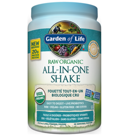 Garden Of Life Protein Powder - Raw, Organic, All-In-One Shake - Lightly Sweet (1038g)