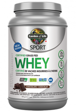 Garden Of Life Protein Powder - Certified Grass Fed Whey - Chocolate (640g)