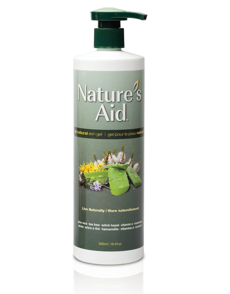 CANADIAN - Nature’s Aid All Natural Skin Gel - Green (500mL)