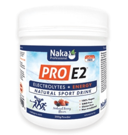 Naka Electrolytes - PRO E2 Electrolytes + Energy Powder - Berry (200g)