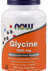 Glycine 1000mg  -Now - (100 caps)