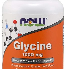 Glycine 1000mg  -Now - (100 caps)