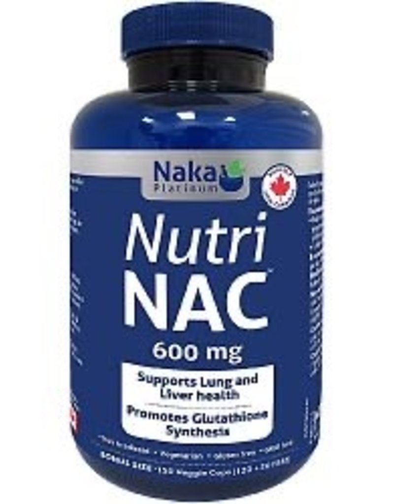 Naka NAC - Nutri N-Acetyl-L-Cysteine - 600mg (150 caps)