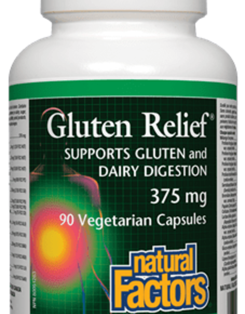 Natural Factors CANADIAN - Digestive Enzymes - Gluten Relief (90 caps)