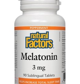Natural Factors Melatonin Sublingual 3mg (90tb)