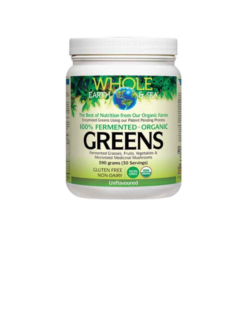 Natural Factors CANADIAN - Greens - Fermented Organic - Unflavoured (30 servings/ 390g)