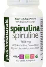 Spirulina - Organic 500mg (360 tabs)